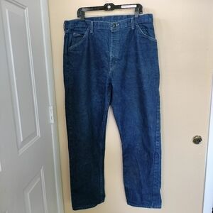 Bulwark Flame Resistant Blue Denim Jeans 40x32 Electrician Welder Utility Worker